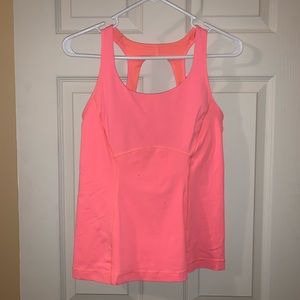 Lululemon Athletica fitted tank top